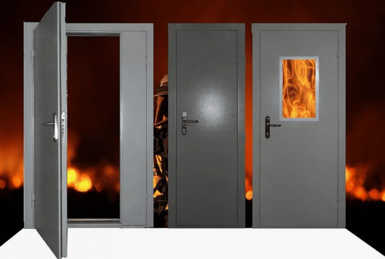 Двери противопожарные металлические в торговом центре: как совместить безопасность и дизайн
