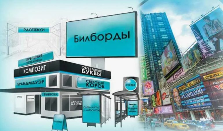 Виды наружной рекламы: какие форматы работают в 2026 году